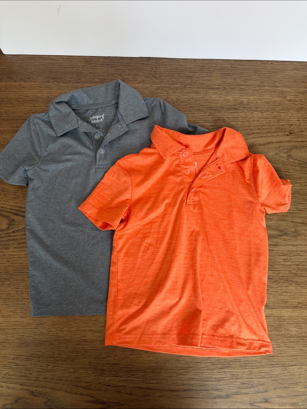Jumping Beans Boys' Orange Polo Shirt - Short Sleeve